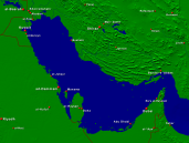 Persian Gulf Towns + Borders 1600x1200